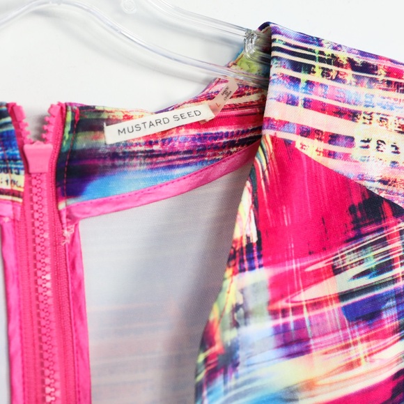 Mustard Seed Nordstrom fun harajuku dress cut outs - Picture 3 of 3